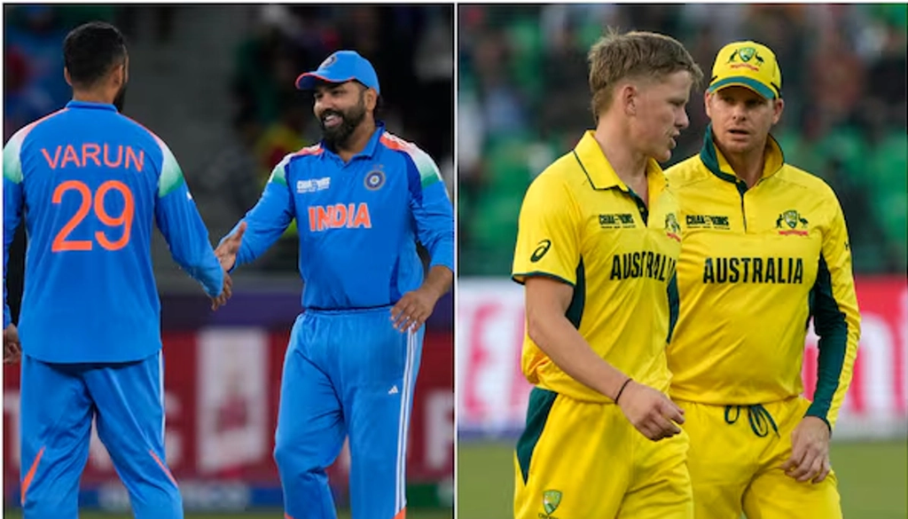 India vs Australia: Clash for Champions Trophy 2025 Final Sports